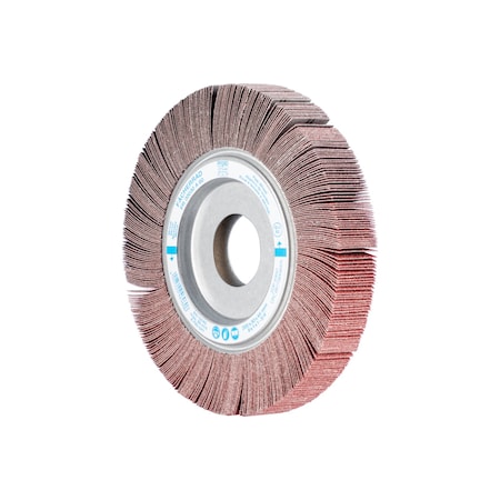 Pferd 8" x 1" Unmounted Flap Wheel - 1-3/4" A.H. - Aluminum Oxide - 60 Grit 45642